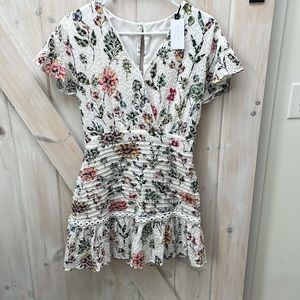 ASTR -the label floral eyelet dress. Size small.